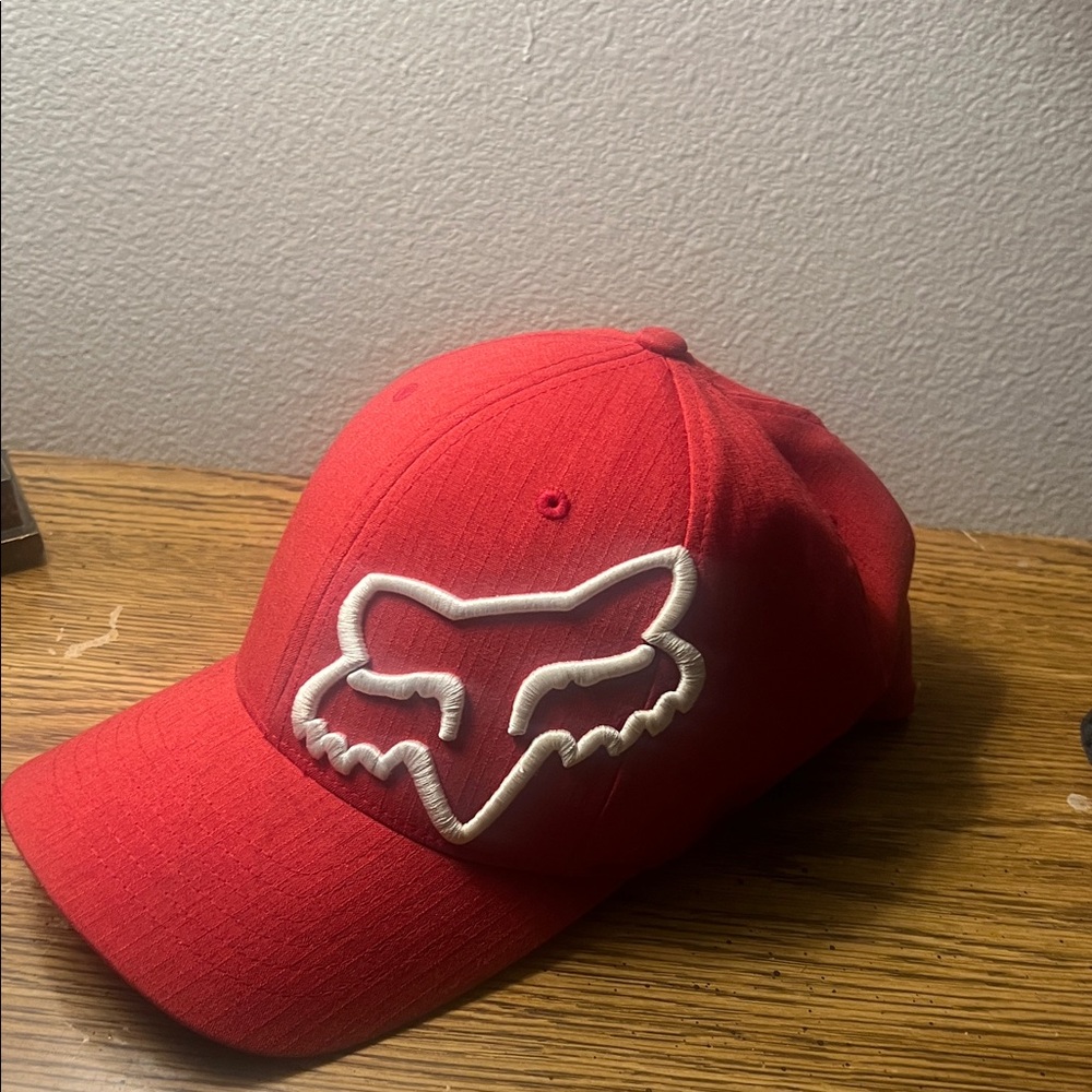 Red Fox Racing Fitted Cap with Logo